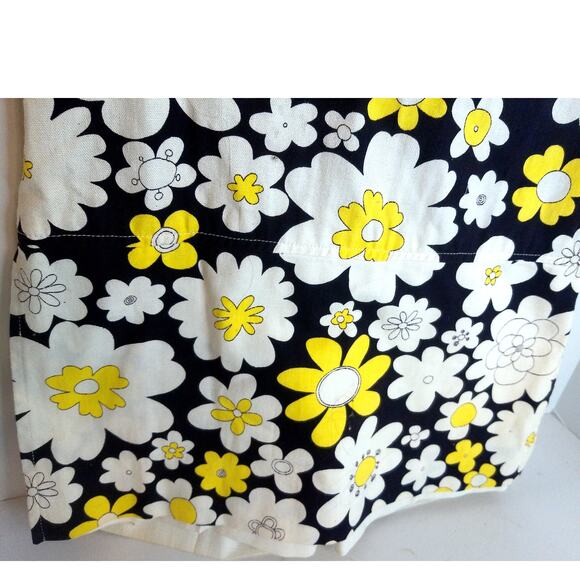 Vintage Siren Sportswear Psychedelic Floral Romper Playsuit Skort READ - Picture 3 of 9